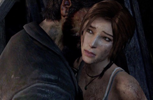 Lara assaulted in Tomb Raider