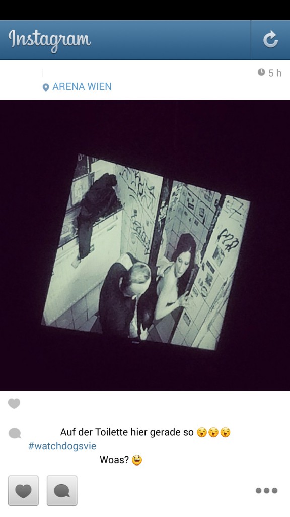 Porno-Promotion beim WatchDogs Launch Event